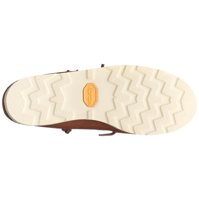 Moc Man SENECA Moccasin BROWN TAN Dressed Front (jpg Rgb)	