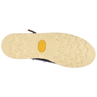 Moc Man SENECA Moccasin BLUE NAVY-DK BROWN Dressed Front (jpg Rgb)	