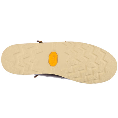 Moc Man SENECA Moccasin BROWN-GREENPINE Dressed Front (jpg Rgb)	