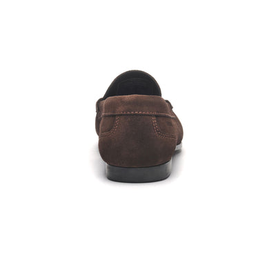 Moc Man BYRON SUEDE Moccasin BROWN Detail (jpg Rgb)			