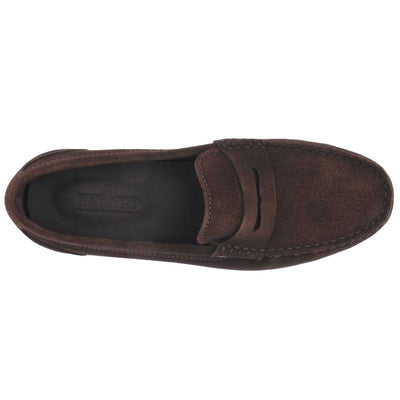 Moc Man BYRON SUEDE Moccasin BROWN Dressed Back (jpg Rgb)		
