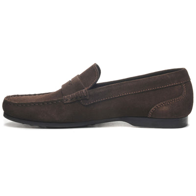 Moc Man BYRON SUEDE Moccasin BROWN Dressed Side (jpg Rgb)		