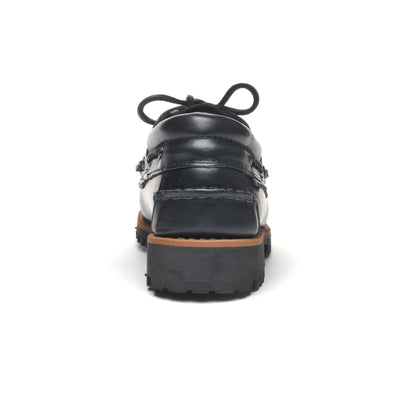 Moc Woman ACADIA WOMAN Moccasin BLUE NAVY Detail (jpg Rgb)			