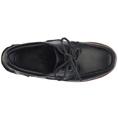 Moc Woman ACADIA WOMAN Moccasin BLUE NAVY Dressed Back (jpg Rgb)		