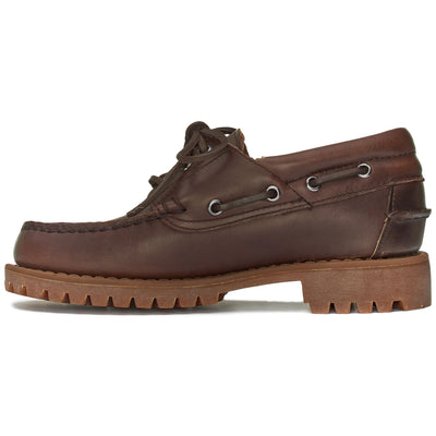 Moc Woman ACADIA WOMAN Moccasin DK BROWN-GUM Dressed Side (jpg Rgb)		