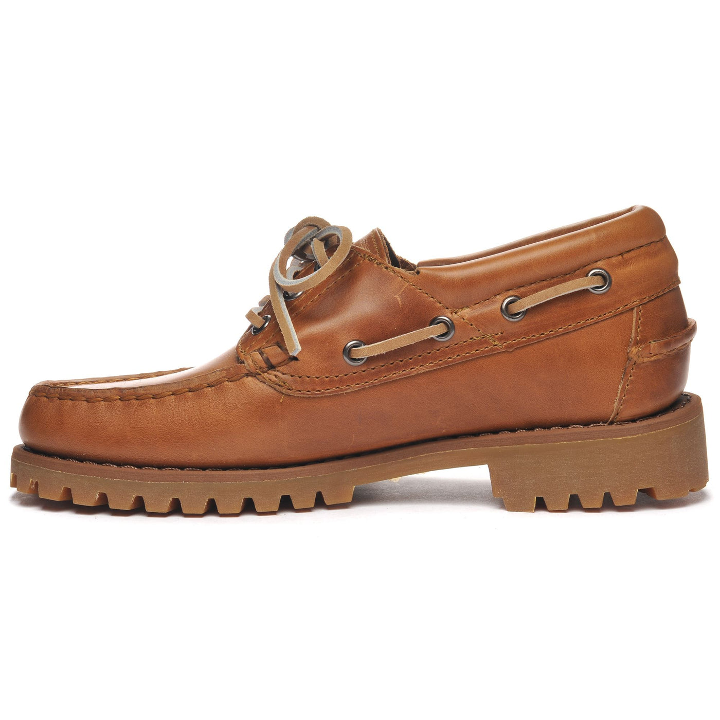 Moc Woman ACADIA WOMAN Moccasin LEMON TEA Dressed Side (jpg Rgb)		
