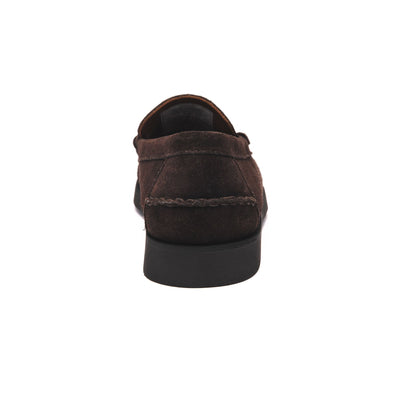 Moc Man DAN SUEDE PO Moccasin DK BROWN Detail (jpg Rgb)			