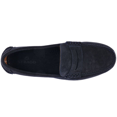 Moc Man DAN SUEDE PO Moccasin BLUE NAVY Dressed Back (jpg Rgb)		