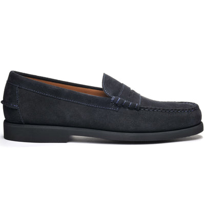Moc Man DAN SUEDE PO Moccasin BLUE NAVY Photo (jpg Rgb)			