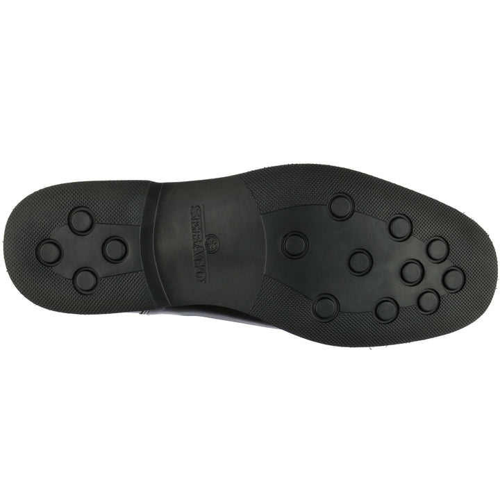 Dunkelbraune Herren Chelsea Lederstiefeletten für den Business-Bereich 2