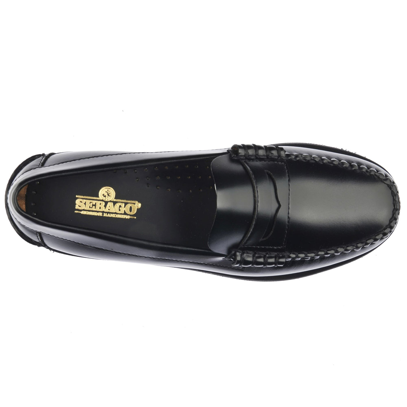 Moc Woman DAN PO WOMAN Moccasin BLACK Dressed Back (jpg Rgb)		