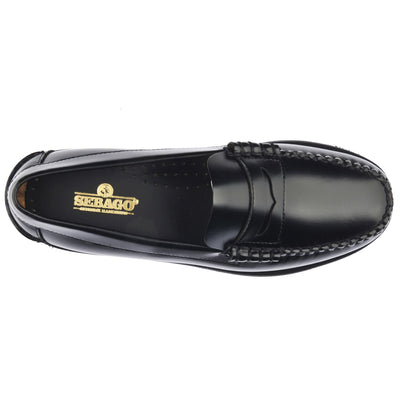 Moc Woman DAN PO WOMAN Moccasin BLACK Dressed Back (jpg Rgb)		
