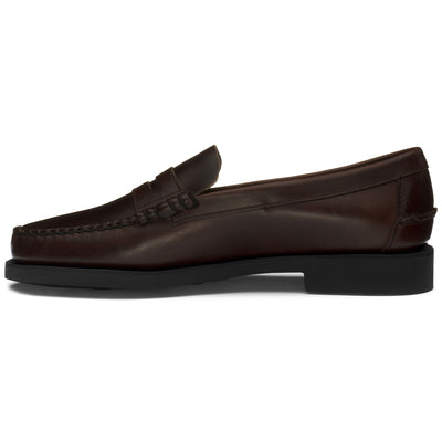 Moc Man DAN WAXY PO Moccasin DK BROWN Dressed Side (jpg Rgb)		