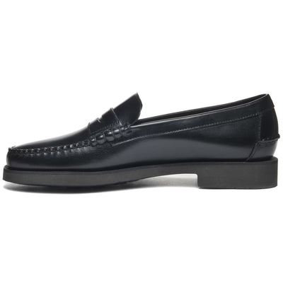Moc Man DAN WAXY PO Moccasin BLACK Dressed Side (jpg Rgb)		