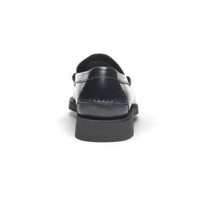 Moc Man DAN WAXY PO Moccasin BLACK Detail (jpg Rgb)			