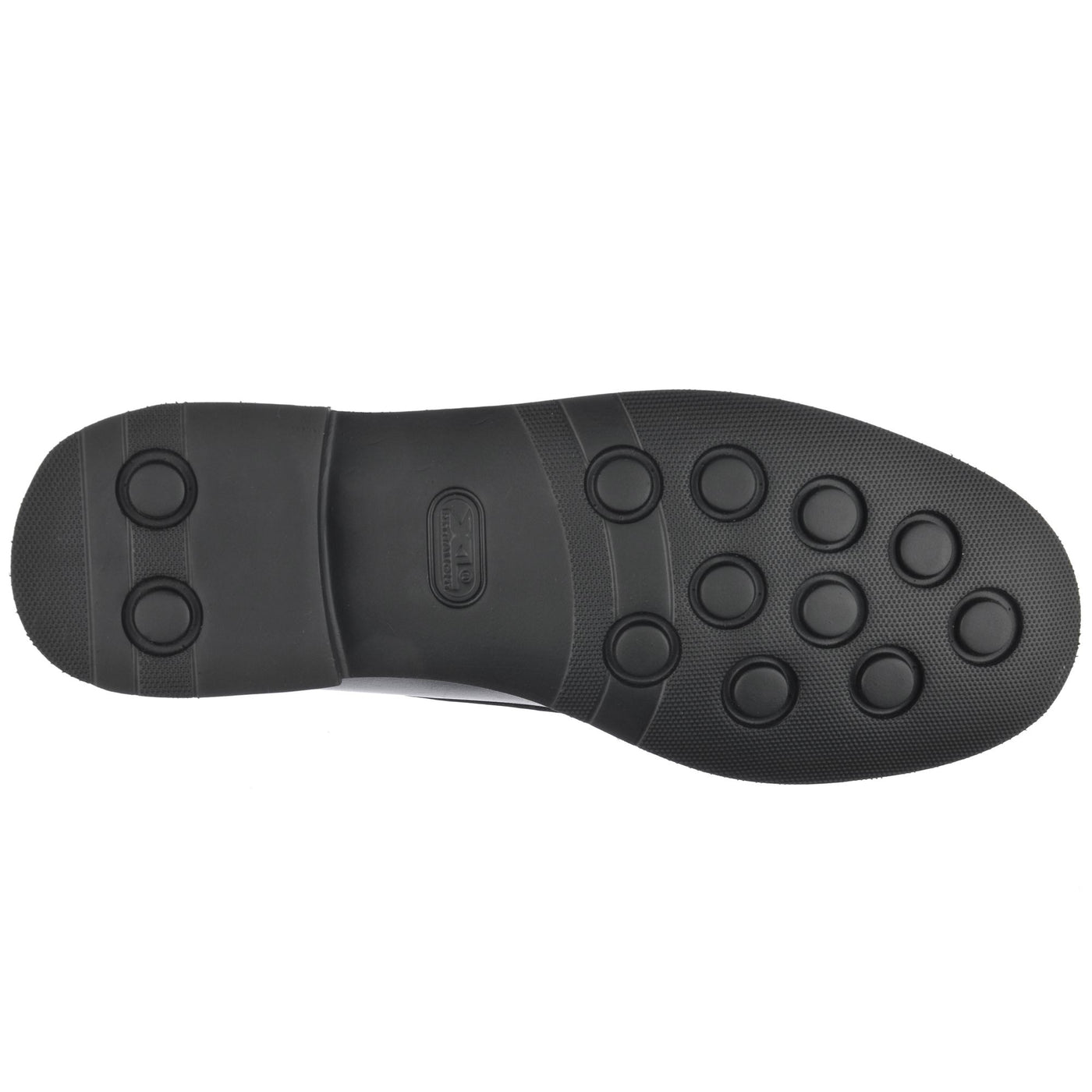 Moc Man DAN WAXY PO Moccasin BLACK Dressed Front (jpg Rgb)	