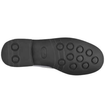 Moc Man DAN WAXY PO Moccasin BLACK Dressed Front (jpg Rgb)	