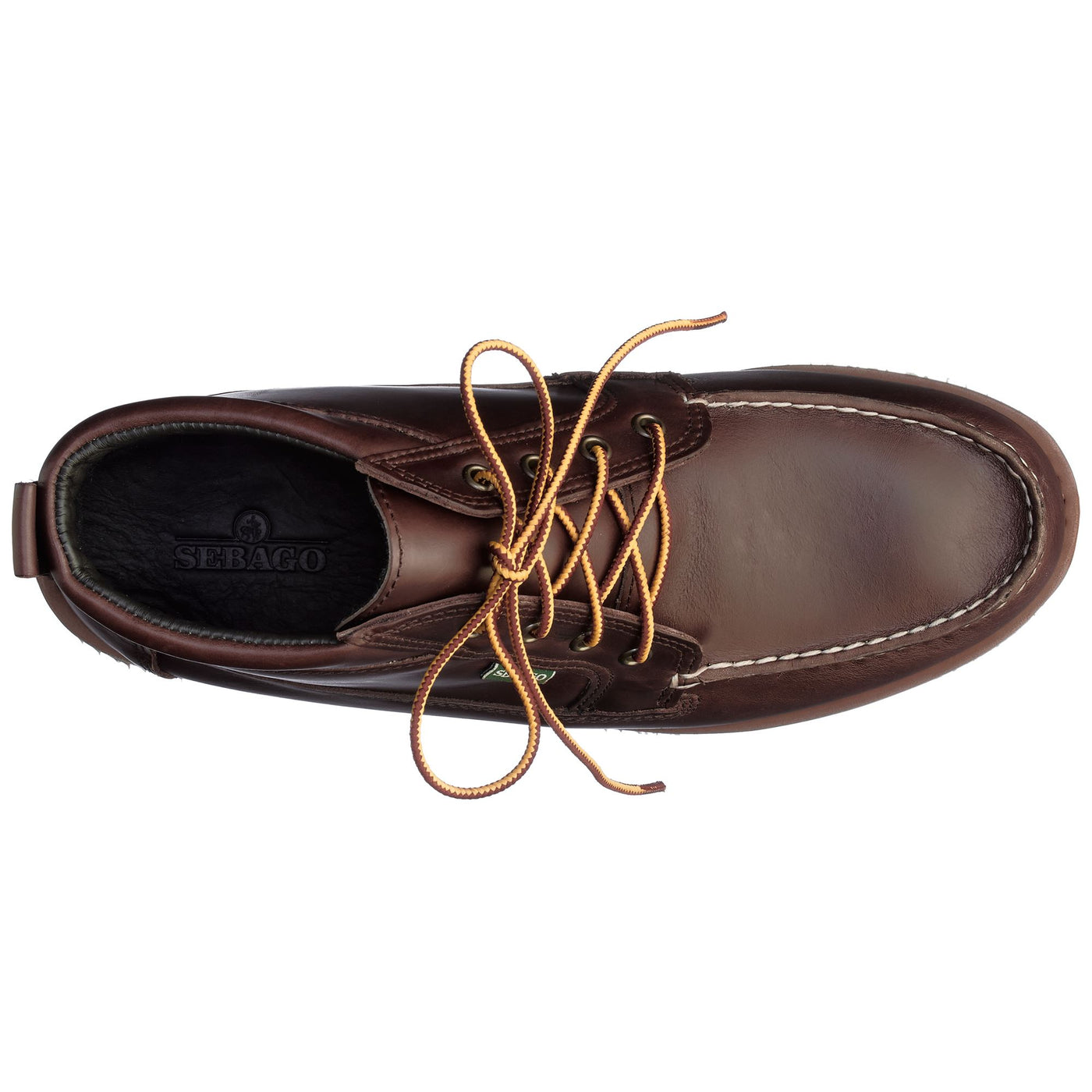 Moc Man Rogden Mid Mid Cut DK BROWN-GUM Dressed Back (jpg Rgb)		