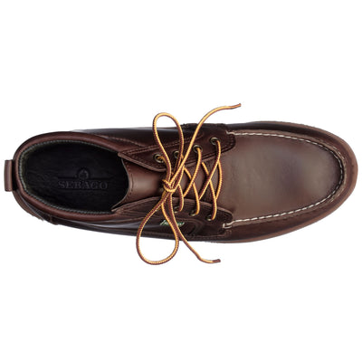 Moc Man Rogden Mid Mid Cut DK BROWN-GUM Dressed Back (jpg Rgb)		