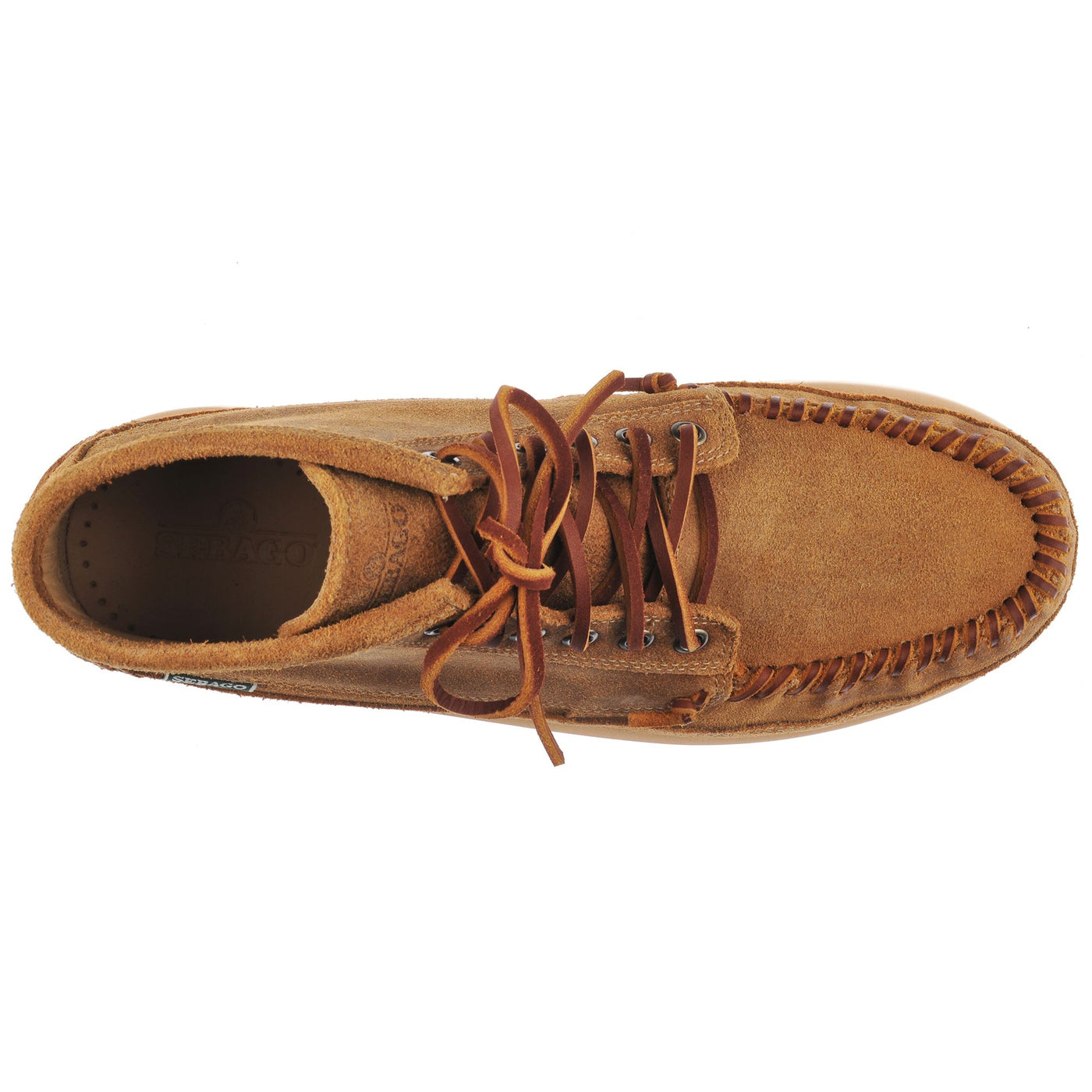 Moc Man Keuka Mid Mid Cut BEIGE CAMEL Dressed Back (jpg Rgb)		