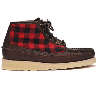 Moc Man Seneca Mid Wool Mid Cut DK BROWN Photo (jpg Rgb)			