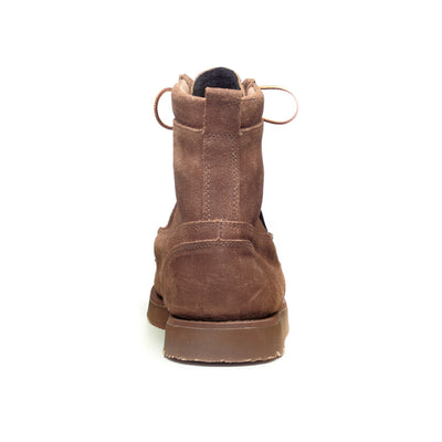 Moc Man Rogden Boot Suede Mid Cut BEIGE CAMEL Detail (jpg Rgb)			