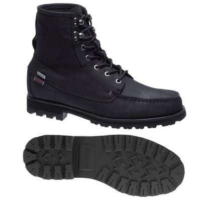 Boots Man Vershire Boot Oil LeA-Cnvs wp Boot BLACK Photo (jpg Rgb)			