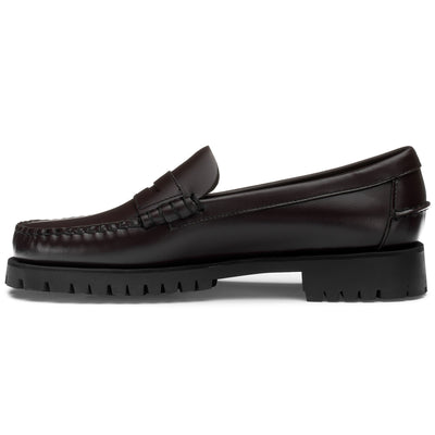 Moc Woman DAN LUG WOMAN Moccasin DK BROWN Dressed Side (jpg Rgb)		