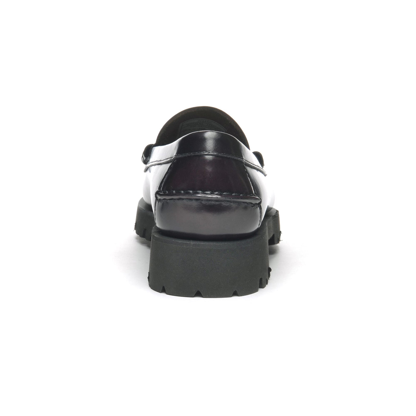 Moc Woman DAN LUG WOMAN Moccasin BROWN BURGUNDY Detail (jpg Rgb)			
