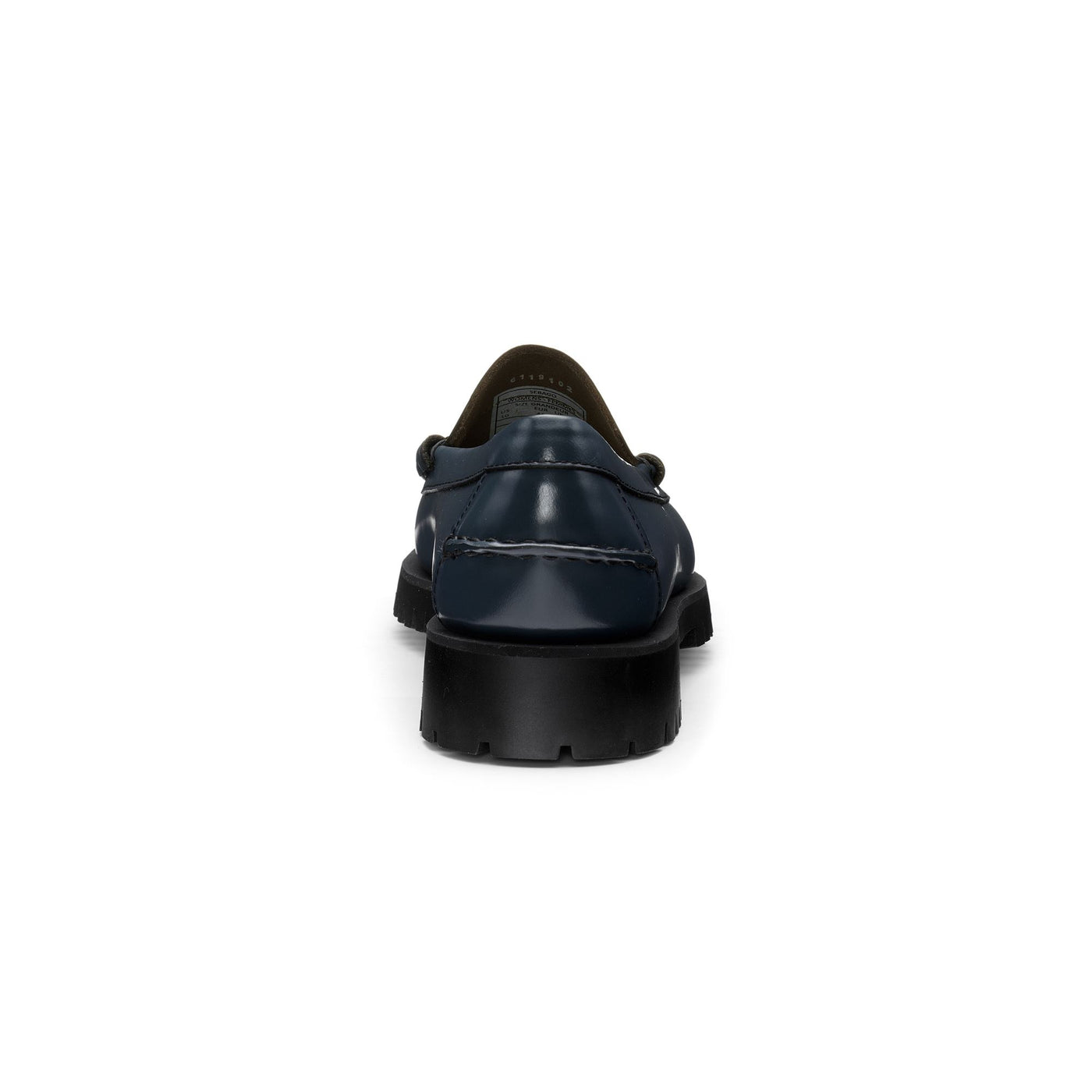 Moc Woman DAN LUG WOMAN Moccasin BRILLIANT BLUE Detail (jpg Rgb)			