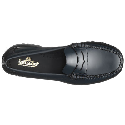 Moc Woman DAN LUG WOMAN Moccasin BRILLIANT BLUE Dressed Back (jpg Rgb)		