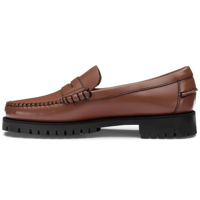 Moc Woman DAN LUG WOMAN Moccasin BROWN GINGER Dressed Side (jpg Rgb)		