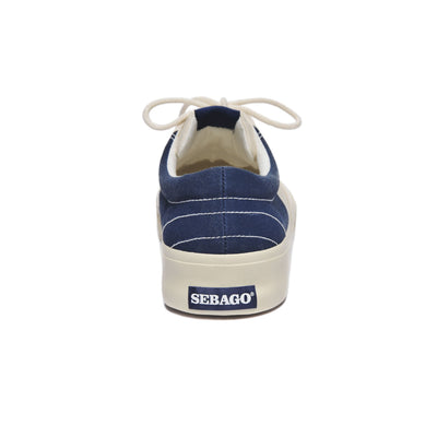 Sneakers Man JOHN FLAGS Low Cut BLUE-OFFWHITE Detail (jpg Rgb)			