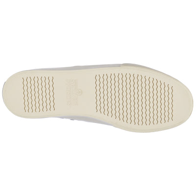 Sneakers Man JOHN FLAGS Low Cut BLUE-OFFWHITE Dressed Front (jpg Rgb)	