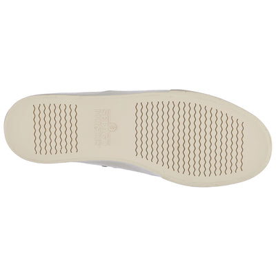 Sneakers Man JOHN FLAGS Low Cut RED-OFFWHITE Dressed Front (jpg Rgb)	