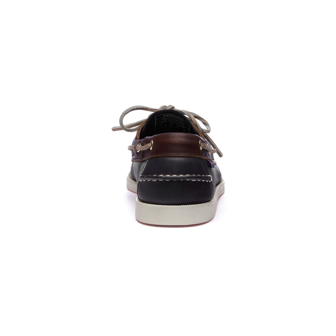 Docksides Man MAPPLE Mocassin BLUENAVY-COGNAC Detail (jpg Rgb)			