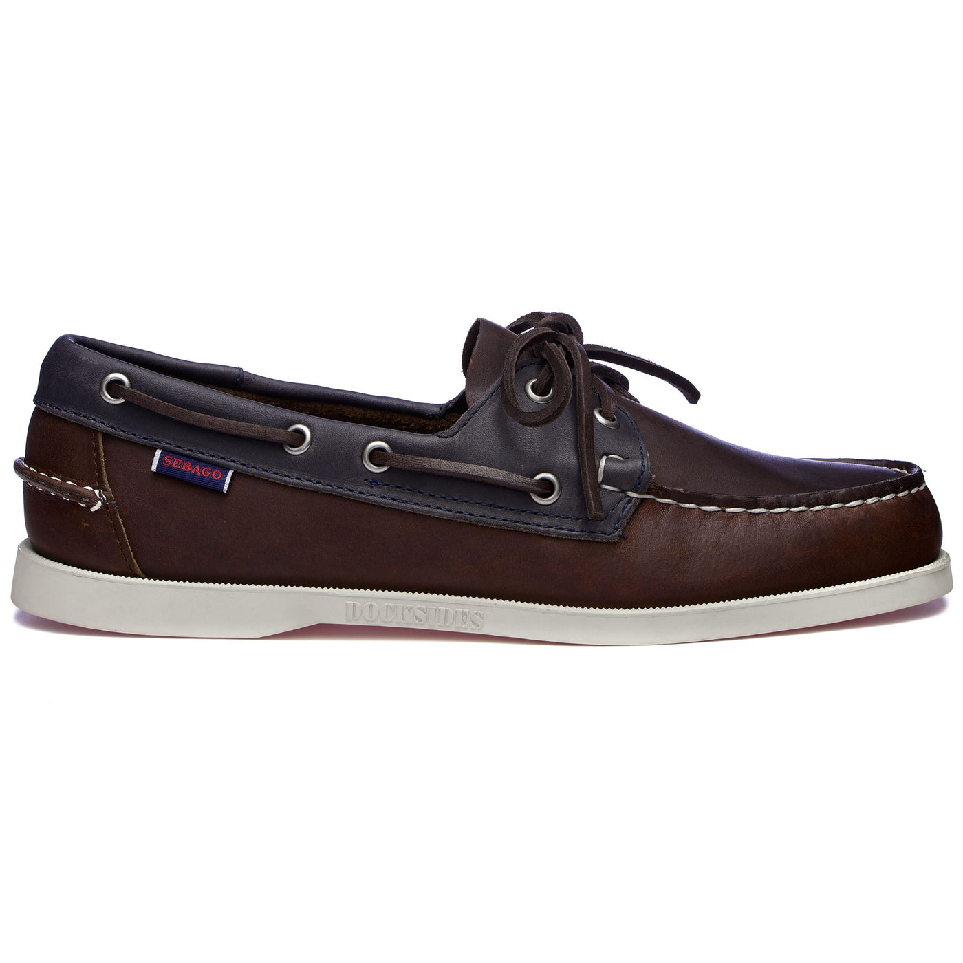 Docksides Man MAPPLE Mocassin COGNAC-BLUENAVY Photo (jpg Rgb)			