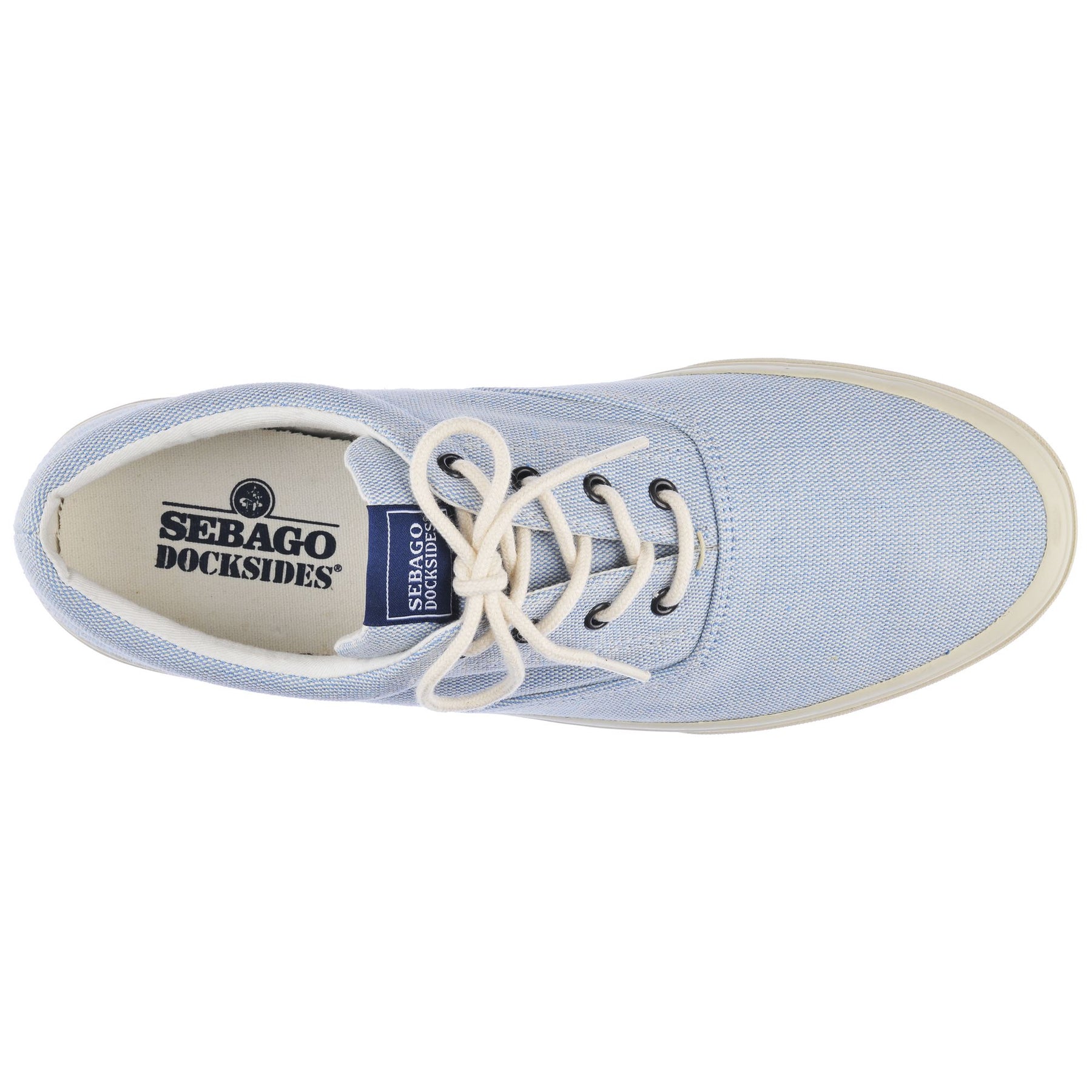 JOHN PANAMA CANVAS Sneakers Low Cut Man LT BLUE WHITE