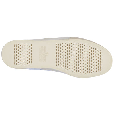 Sneakers Man JOHN PANAMA CANVAS Low Cut LT BLUE-WHITE Dressed Front (jpg Rgb)	