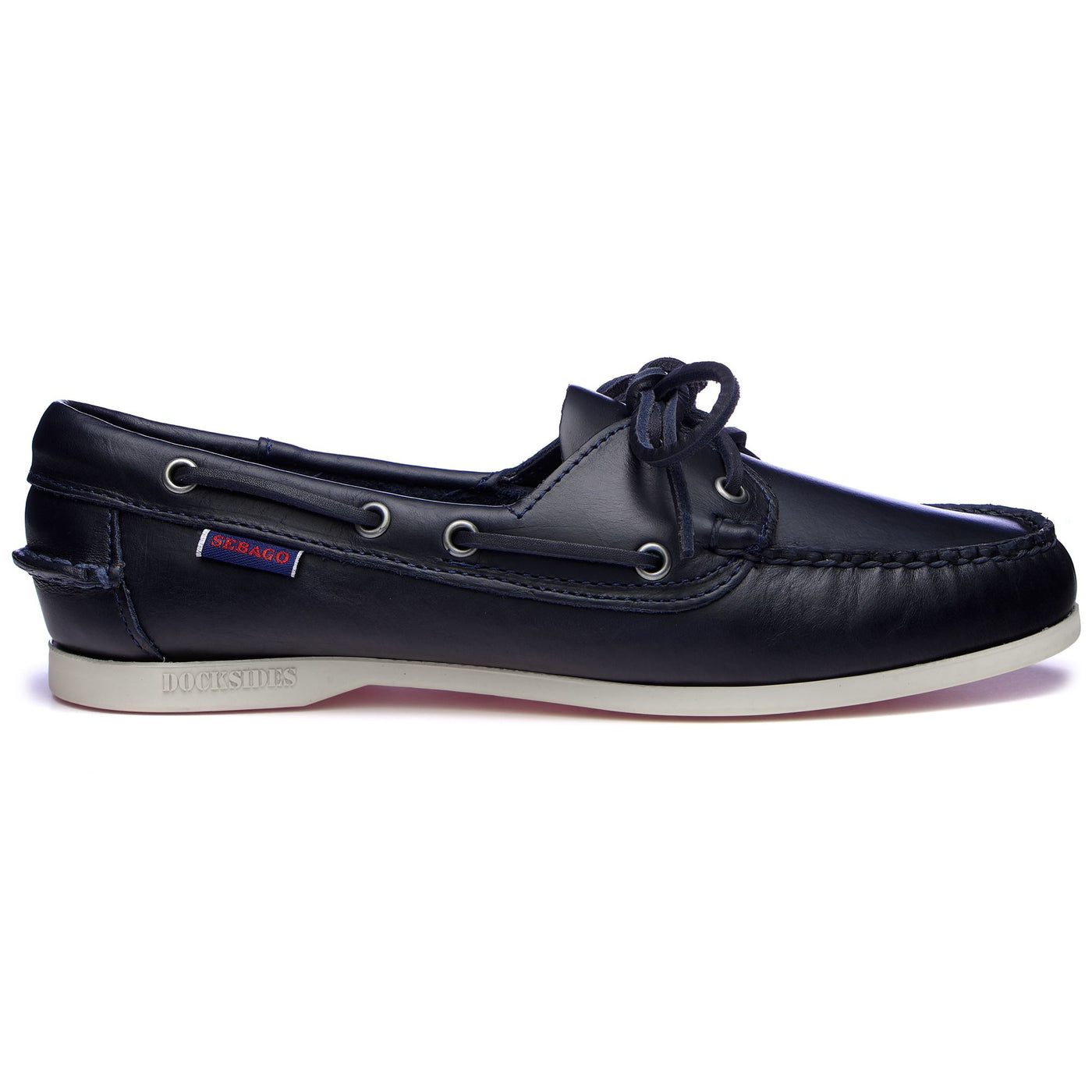 Moc Woman JACQUELINE WAXY WOMAN Moccasin BLUE NAVY Photo (jpg Rgb)			
