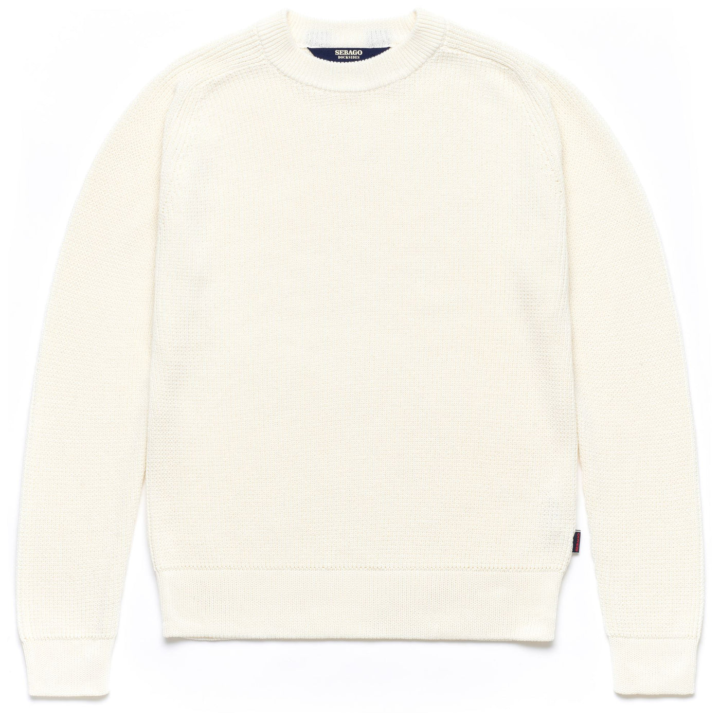 Knitwear Man HITCHING Jumper WHITE NATURAL | sebago Photo (jpg Rgb)			