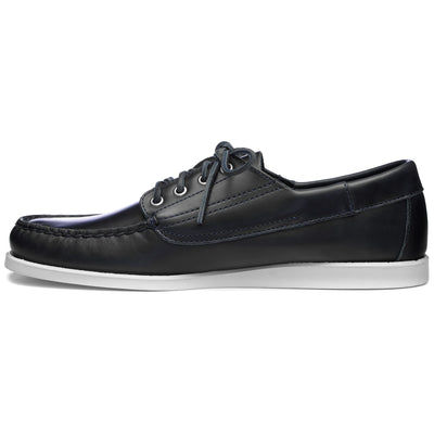 Moc Man ASKOOK WAXY Moccasin BLUE NAVY Dressed Side (jpg Rgb)		