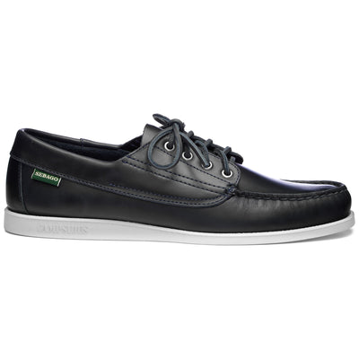 Moc Man ASKOOK WAXY Moccasin BLUE NAVY Photo (jpg Rgb)			