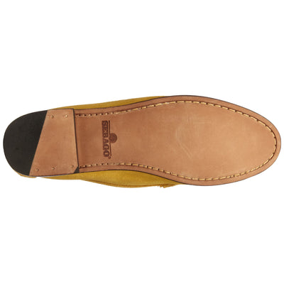 Moc Woman GRACE SUEDE WOMAN Slip On YELLOW MIMOSA Dressed Front (jpg Rgb)	