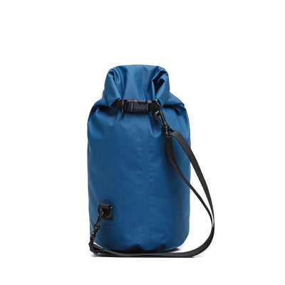 Bags Unisex FISHERMAN Mono Backpack BLUE DEEP SEA Dressed Front (jpg Rgb)	