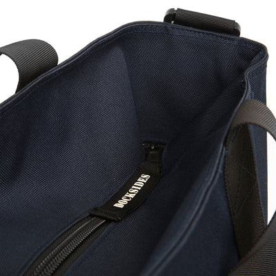 Bags Unisex MARLINSPIKE TOTE BAG BLUE MARINE Dressed Back (jpg Rgb)		