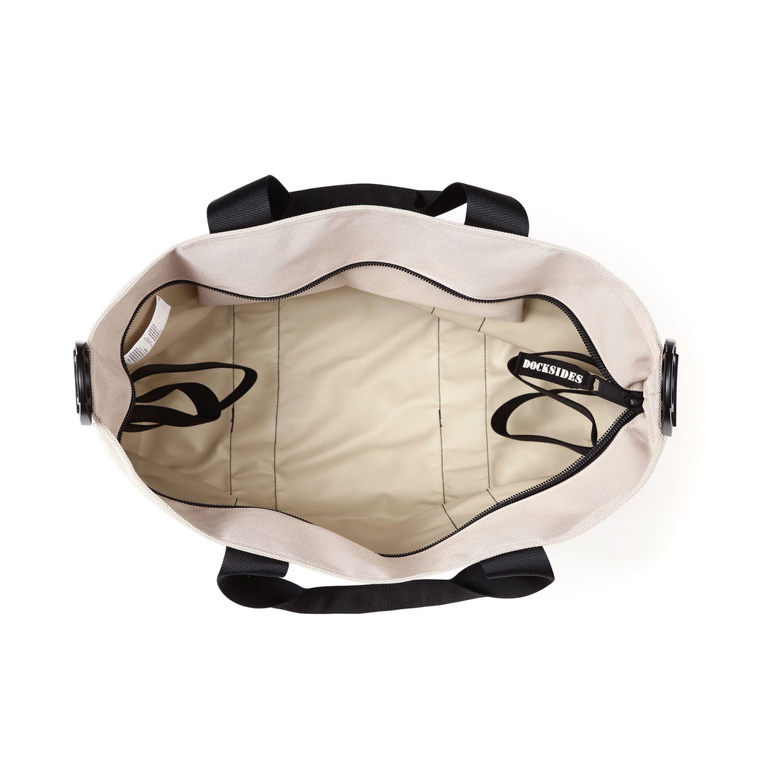 Bags Unisex MARLINSPIKE TOTE BAG BEIGE Dressed Side (jpg Rgb)		