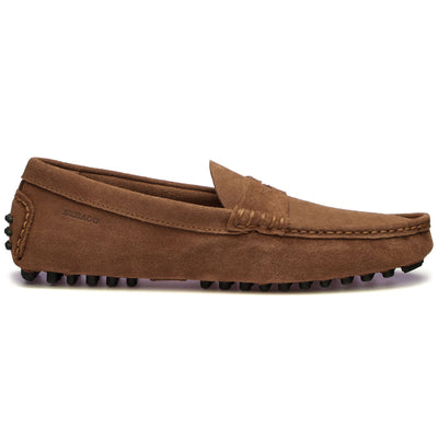 Moc Man RUSSEL SUEDE Slip On BROWN COGNAC Photo (jpg Rgb)			