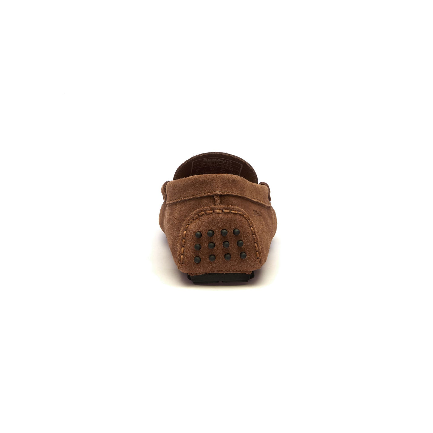 Moc Man RUSSEL SUEDE Slip On BROWN COGNAC Detail (jpg Rgb)			