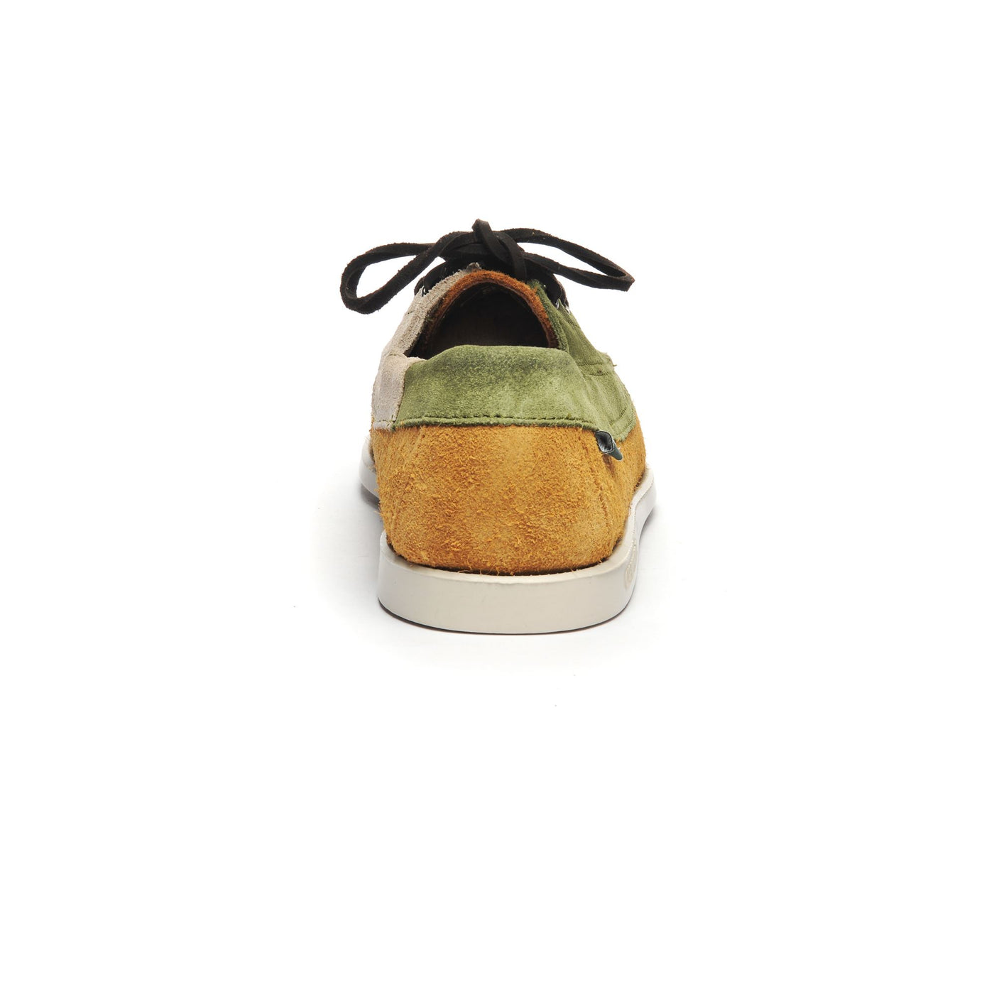 Moc Man ASKOOK JIB Moccasin BROWNTAN-GREENFOLIAGE-LTBEIGE Detail (jpg Rgb)			